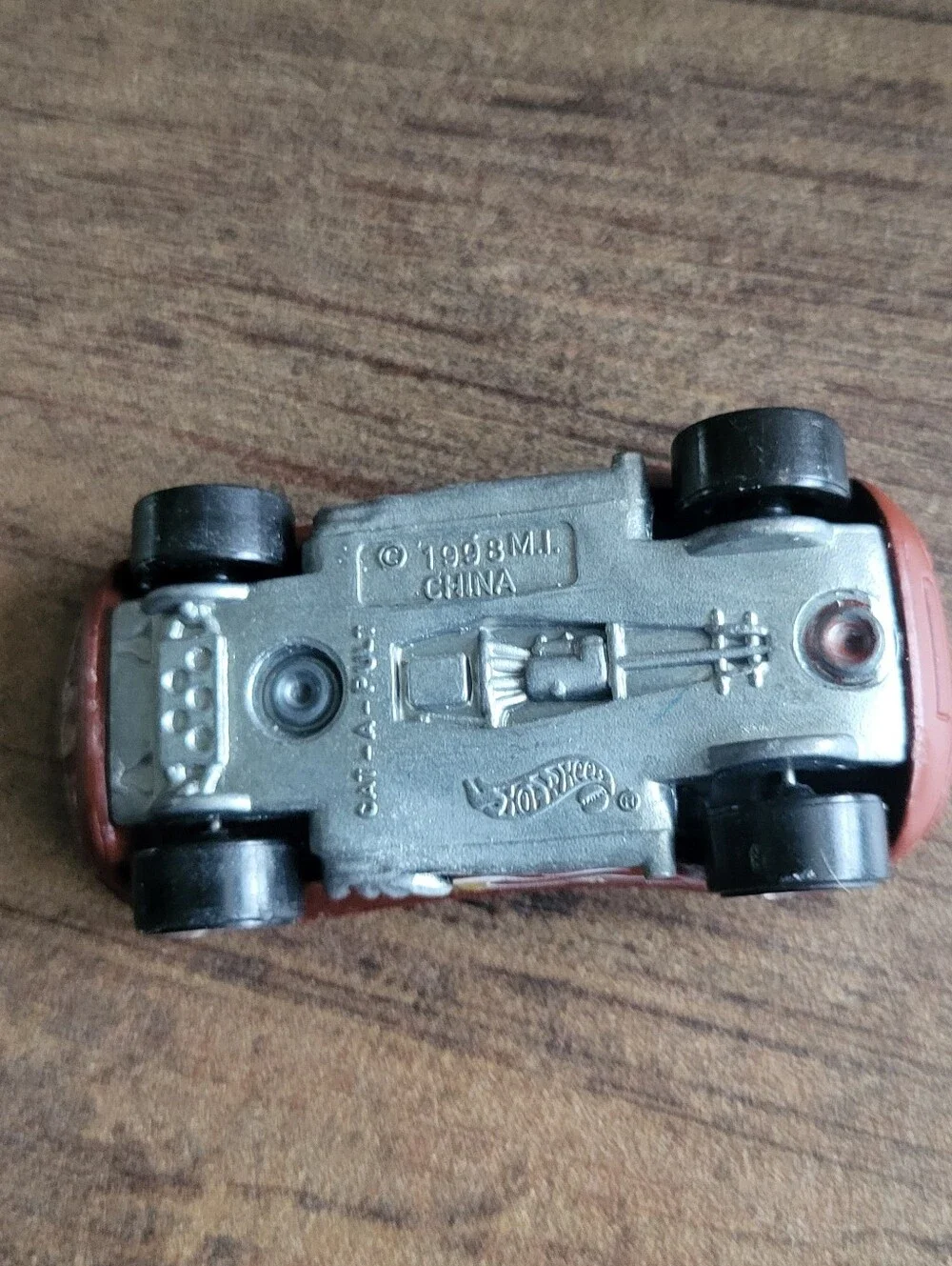 Hot Wheels 1998 catapult cheetah race car designed by Marc Jones
